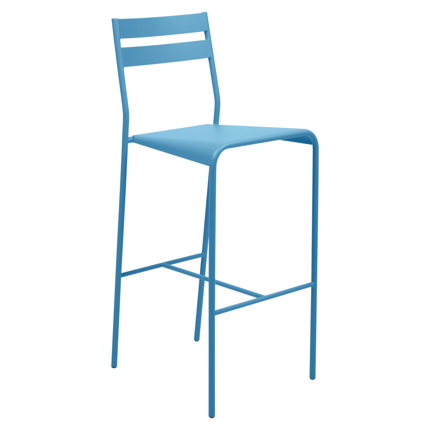 Chaise Facto de Bar — Bleu maya