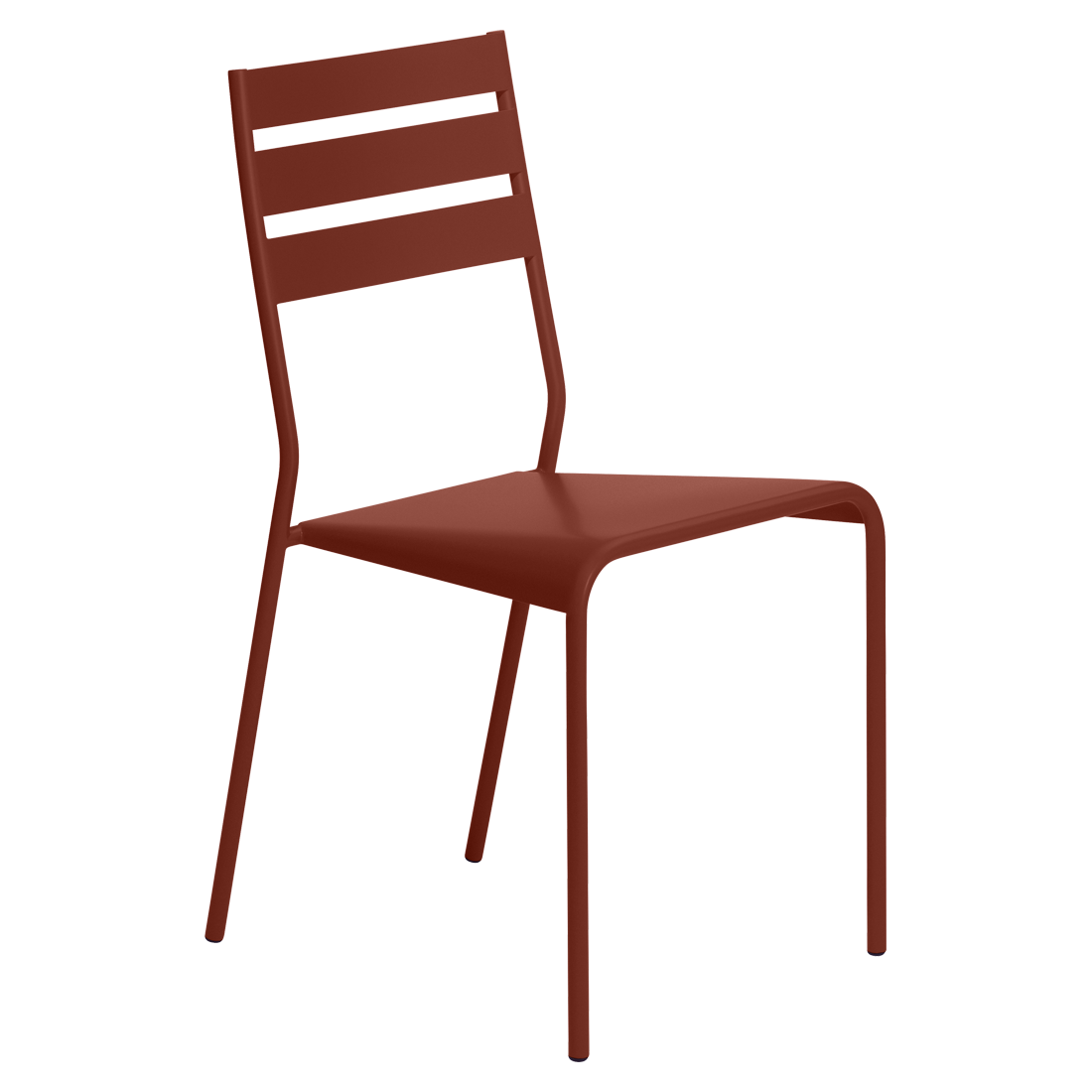 Chaise Facto — Ocre rouge