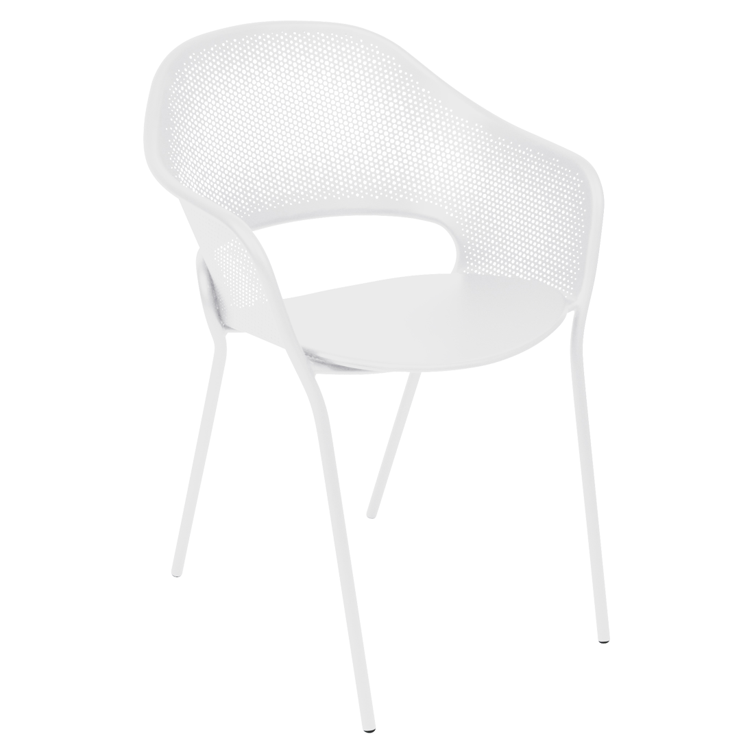 Fauteuil Kate — Blanc coton