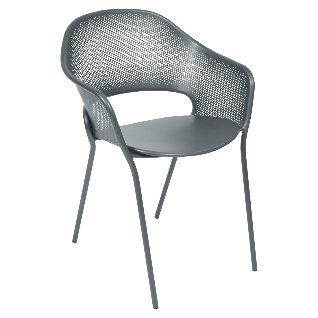 Fauteuil Kate — Gris orage