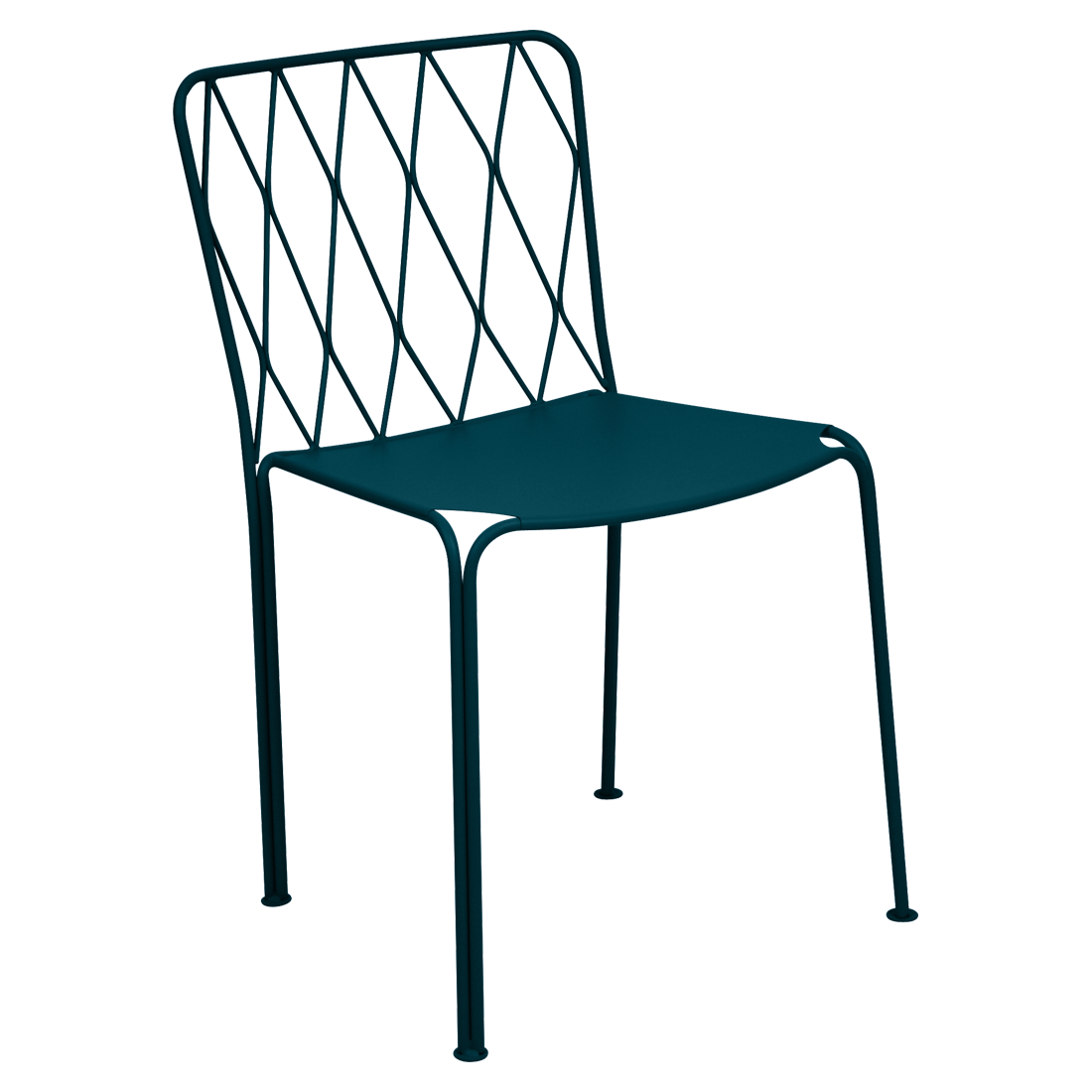 Chaise Kintbury — Bleu acapulco