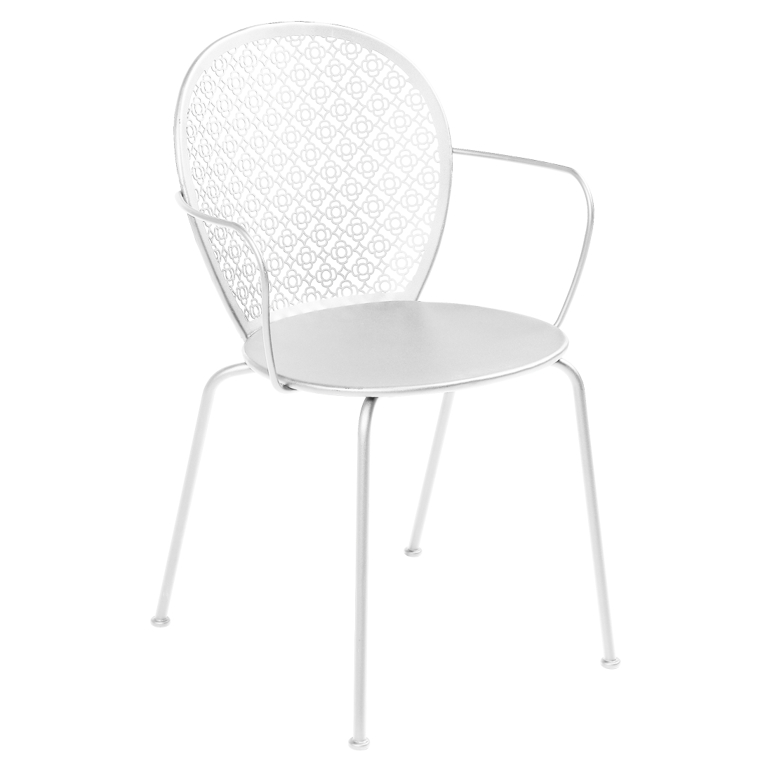 Fauteuil Lorette — Blanc coton