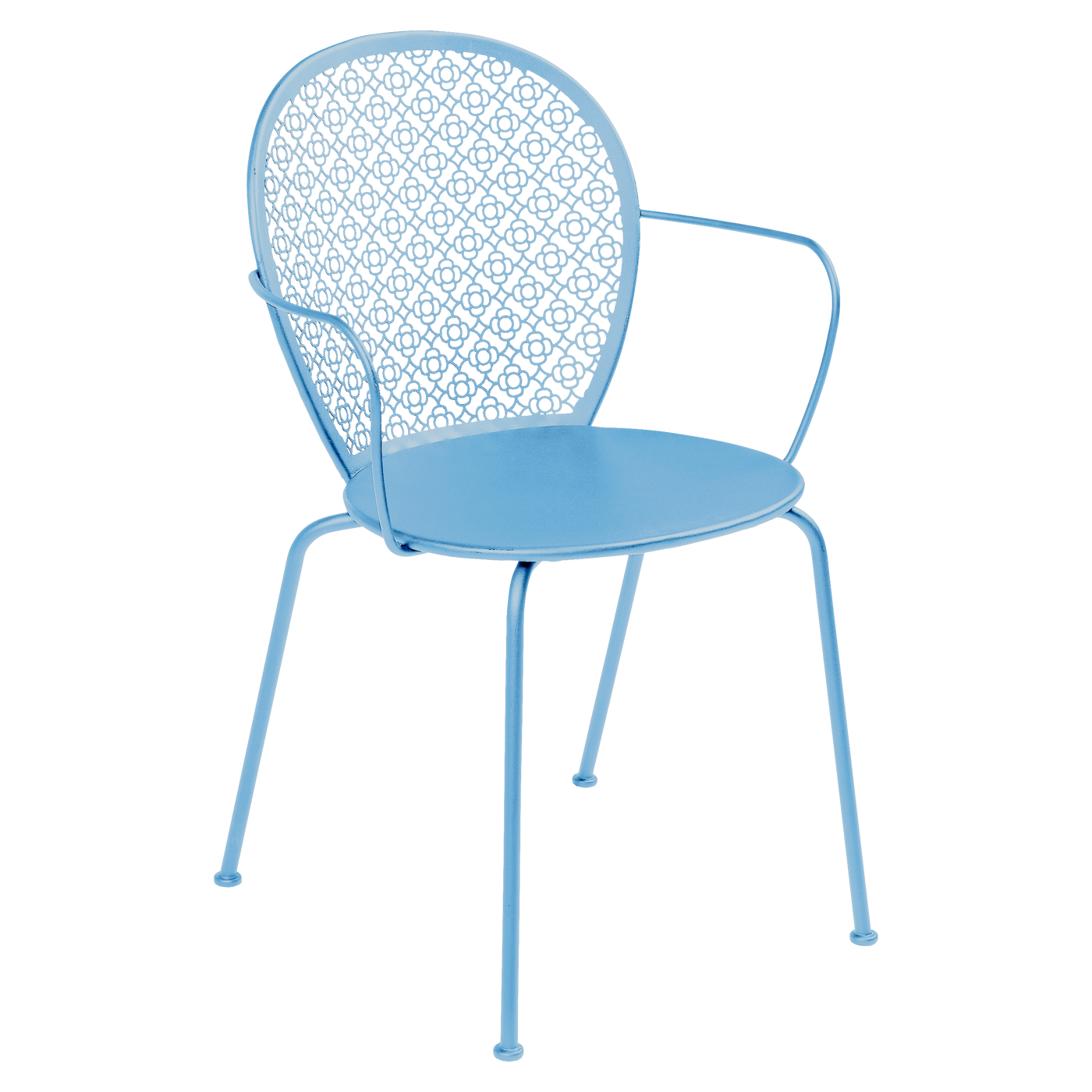 Fauteuil Lorette — Bleu maya