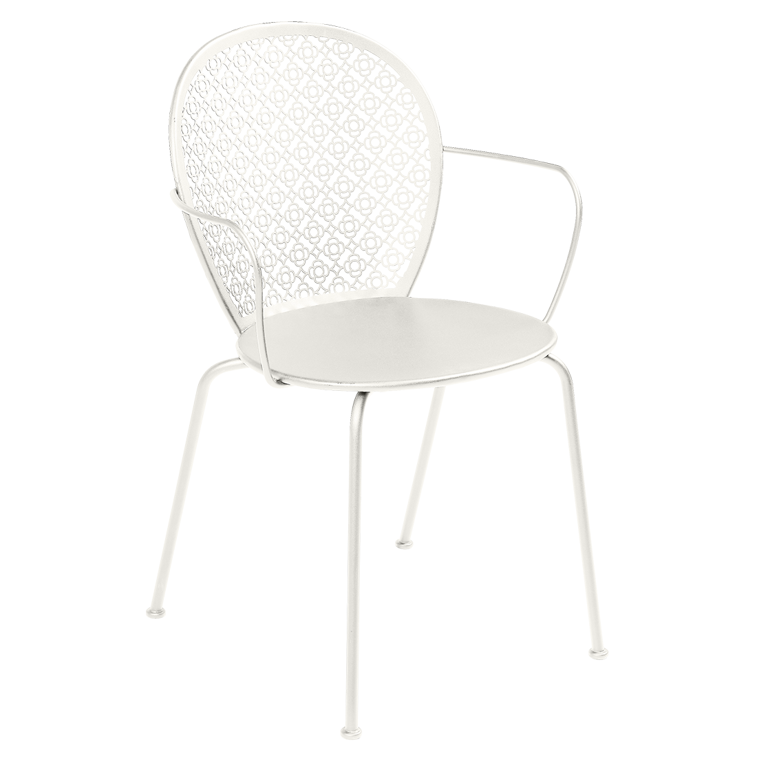 Fauteuil Lorette — Gris argile