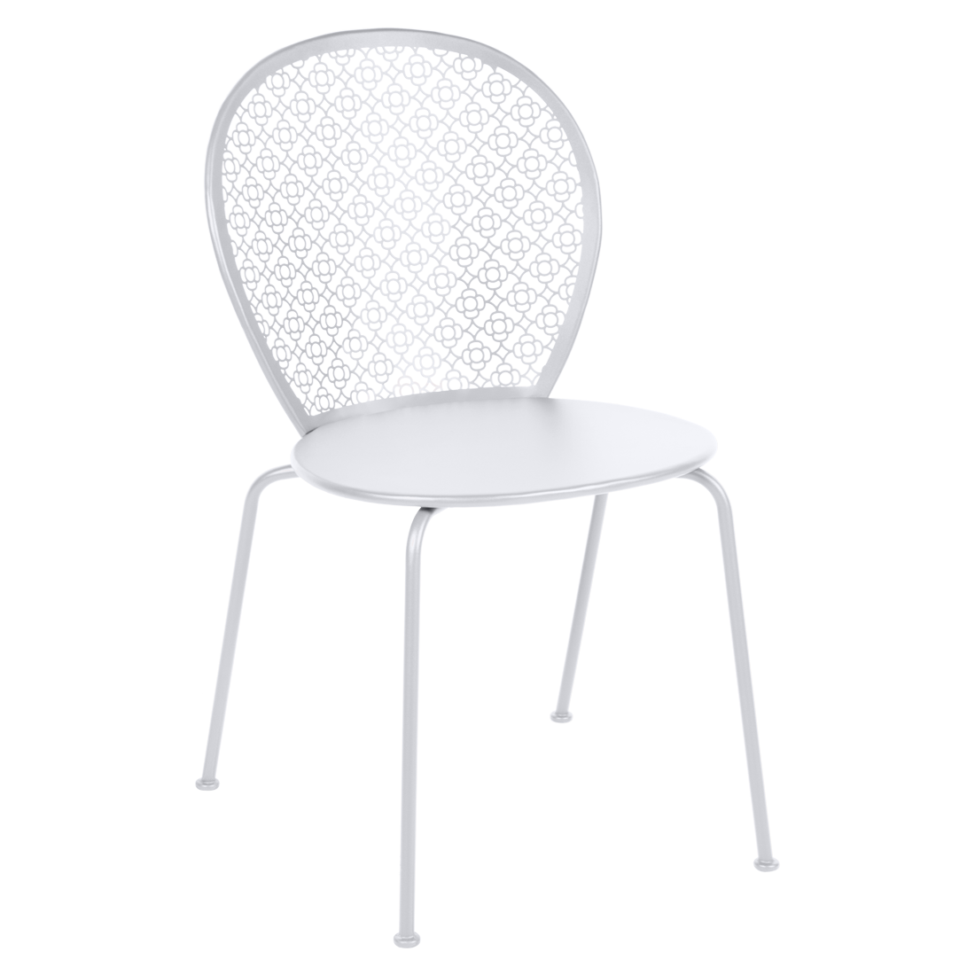 Chaise Lorette — Blanc coton
