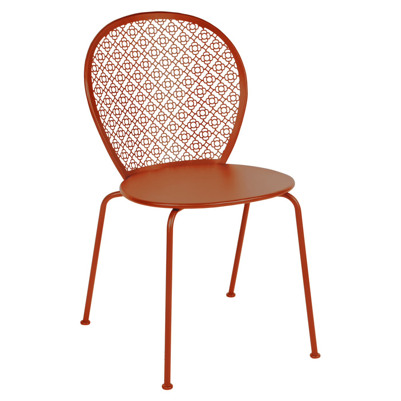 Chaise Lorette — Orange confite