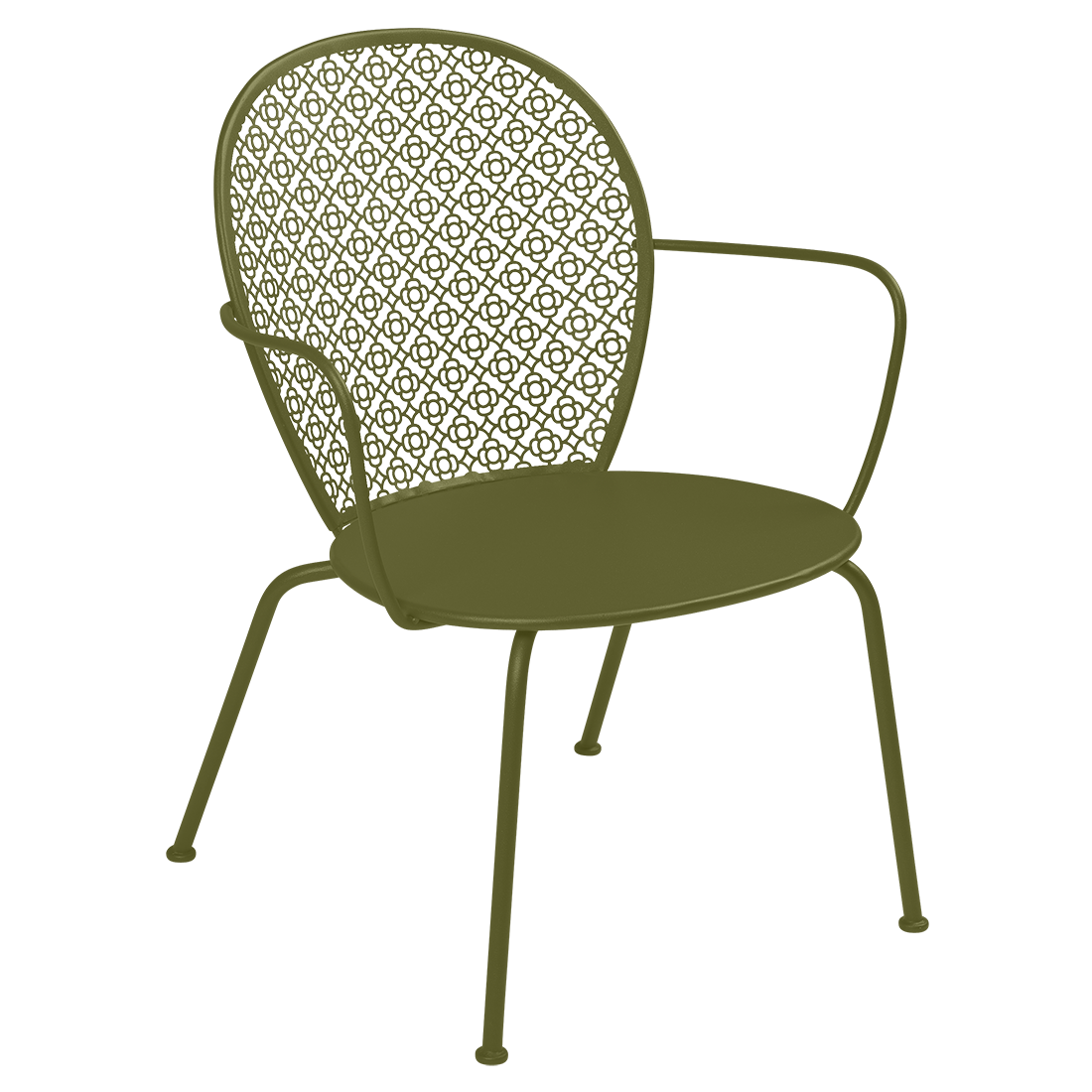 Fauteuil Lorette Bas — Pesto
