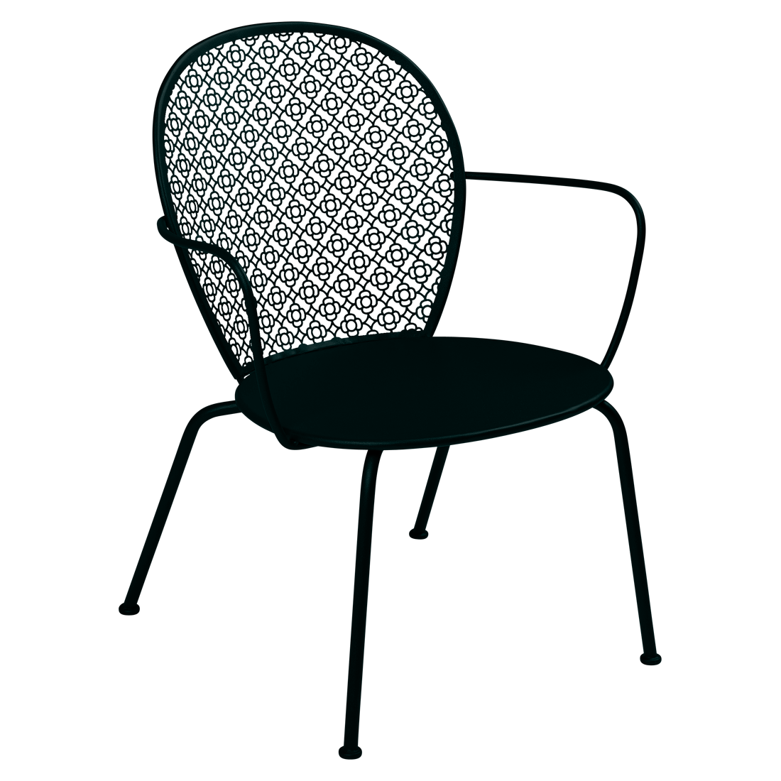 Fauteuil Lorette Bas — Réglisse