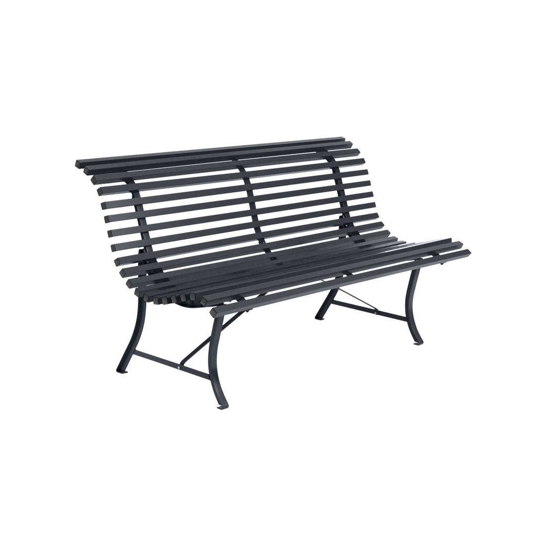 Banc Louisiane 150 cm — Carbone