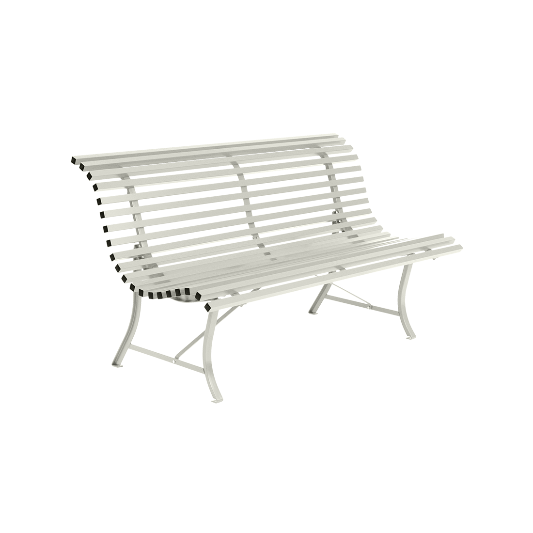 Banc Louisiane 150 cm — Gris argile