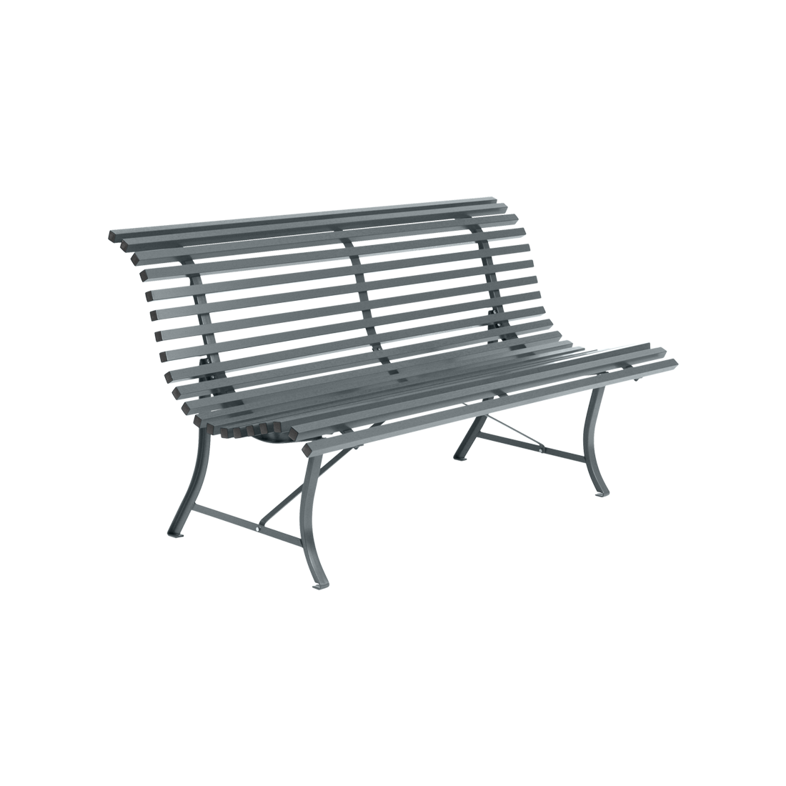Banc Louisiane 150 cm — Gris orage