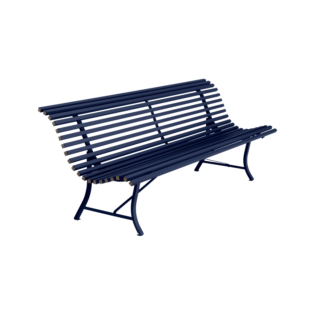Banc Louisiane 200 cm — Bleu abysse