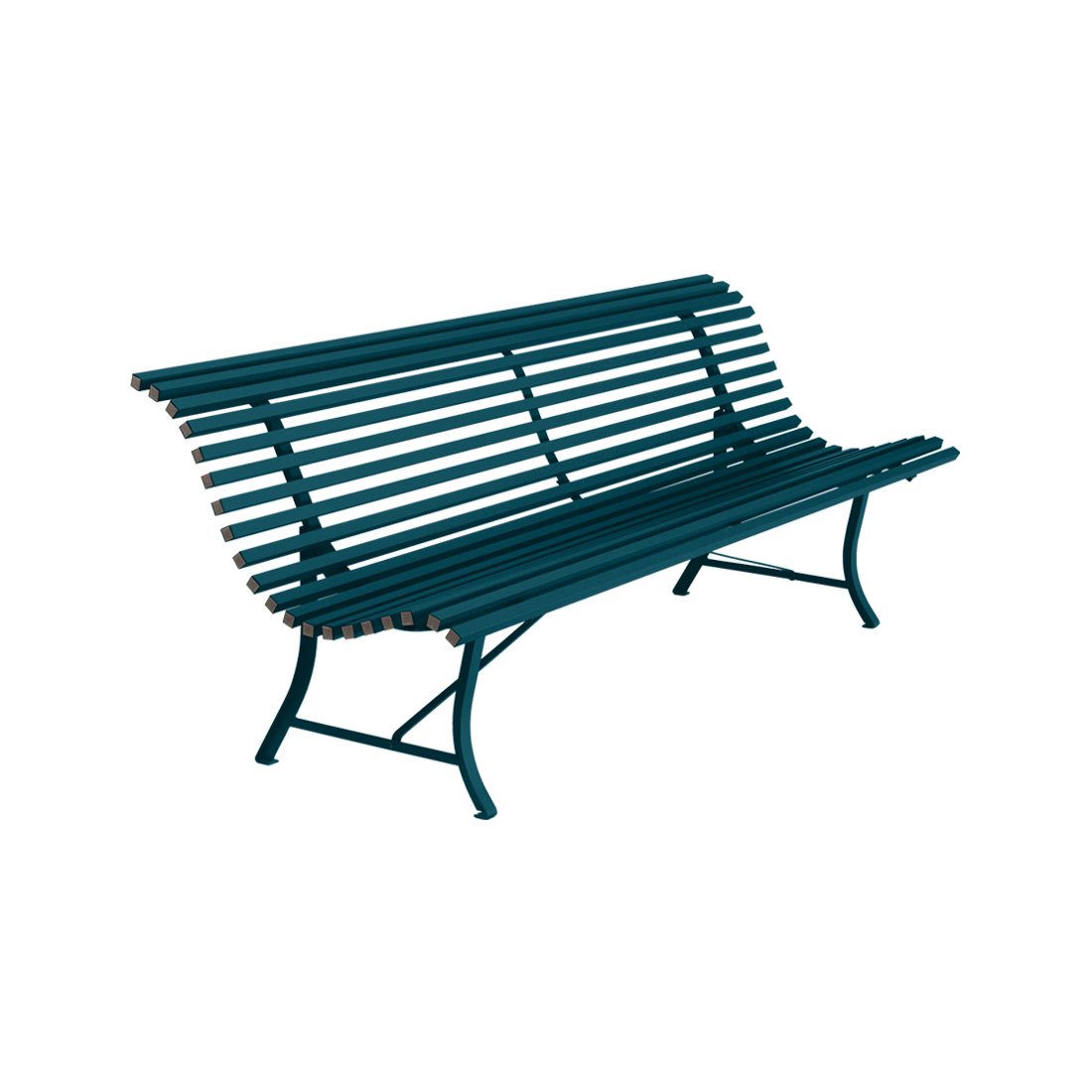 Banc Louisiane 200 cm — Bleu acapulco