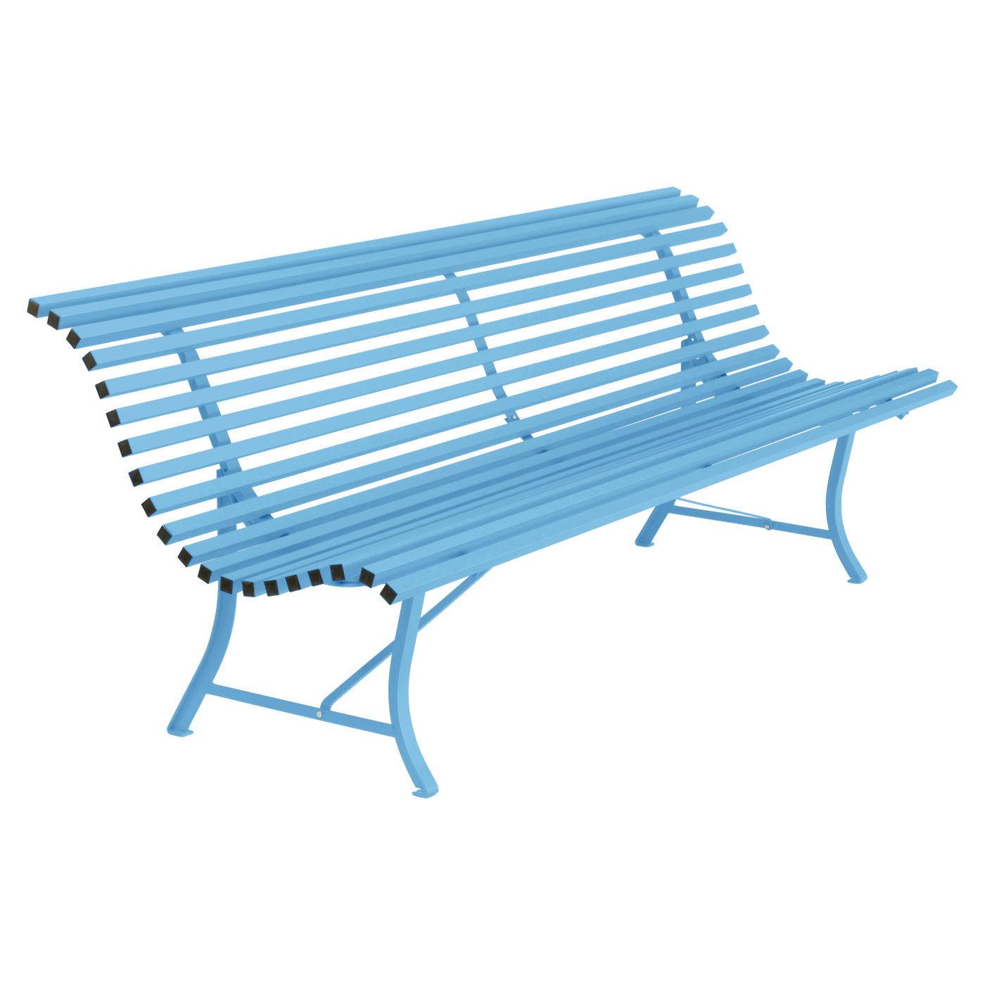 Banc Louisiane 200 cm — Bleu maya