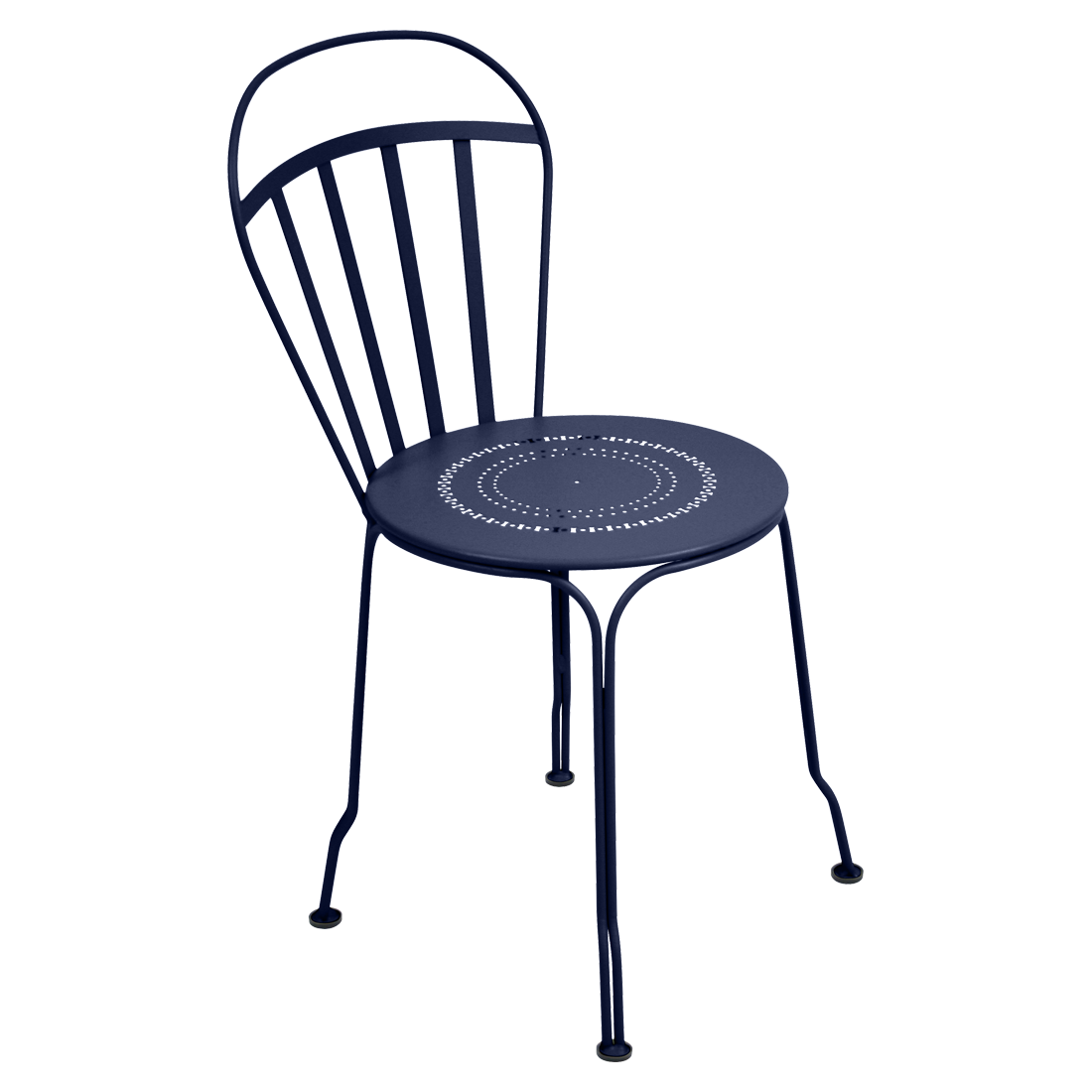 Chaise Louvre — Bleu abysse