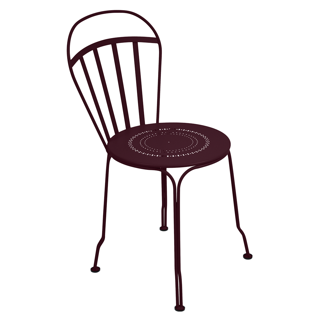 Chaise Louvre — Cerise noire