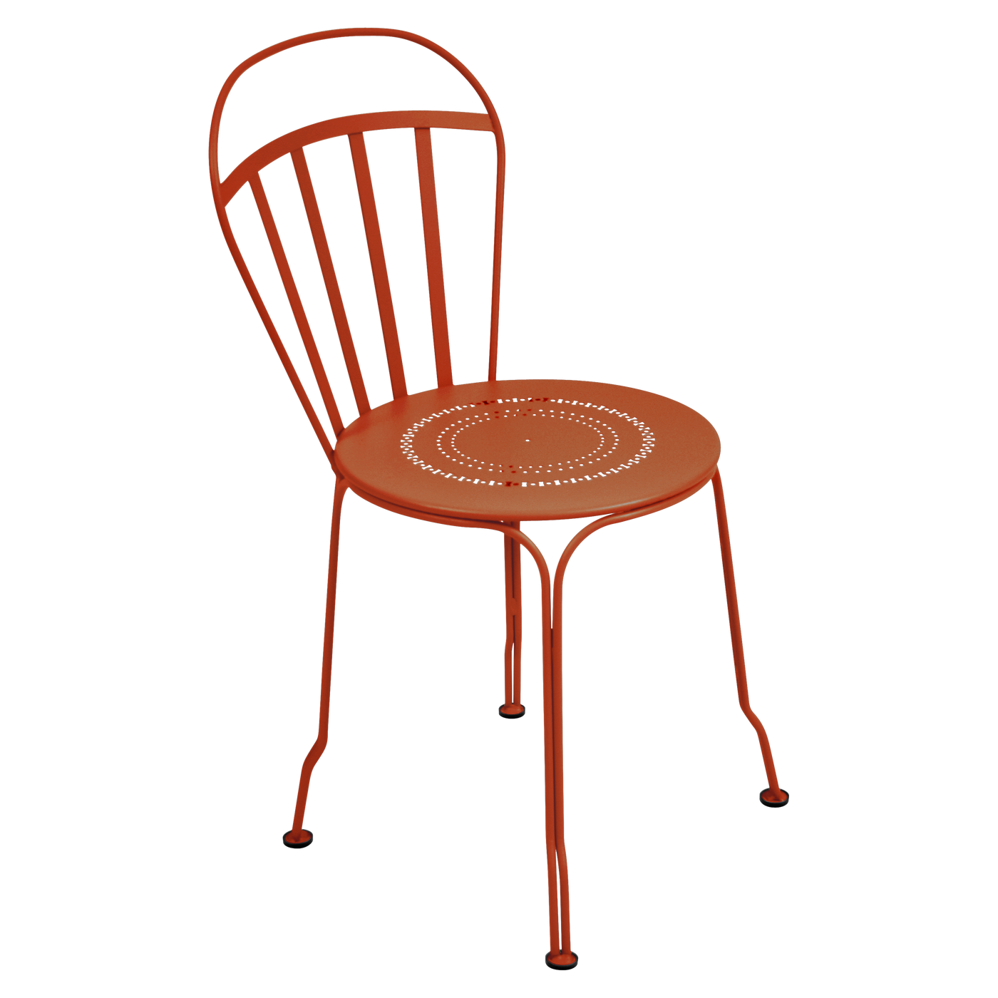 Chaise Louvre — Orange confite
