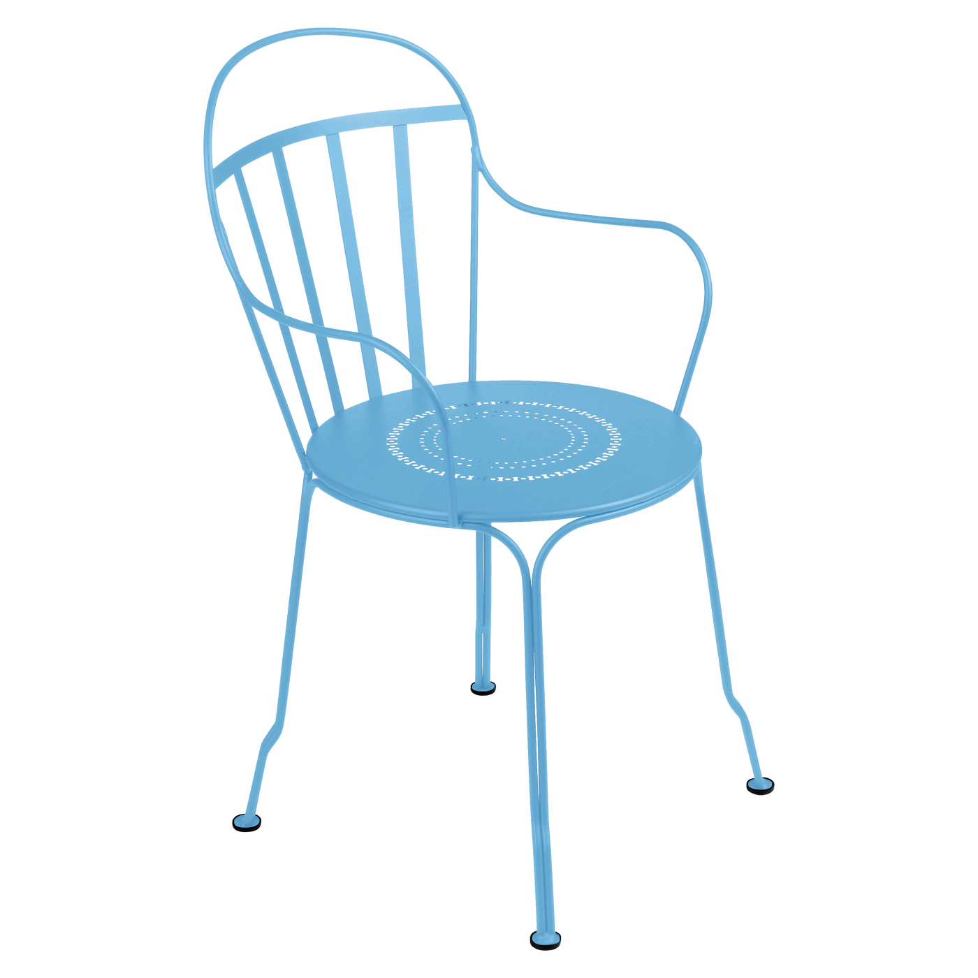 Fauteuil Louvre — Bleu maya