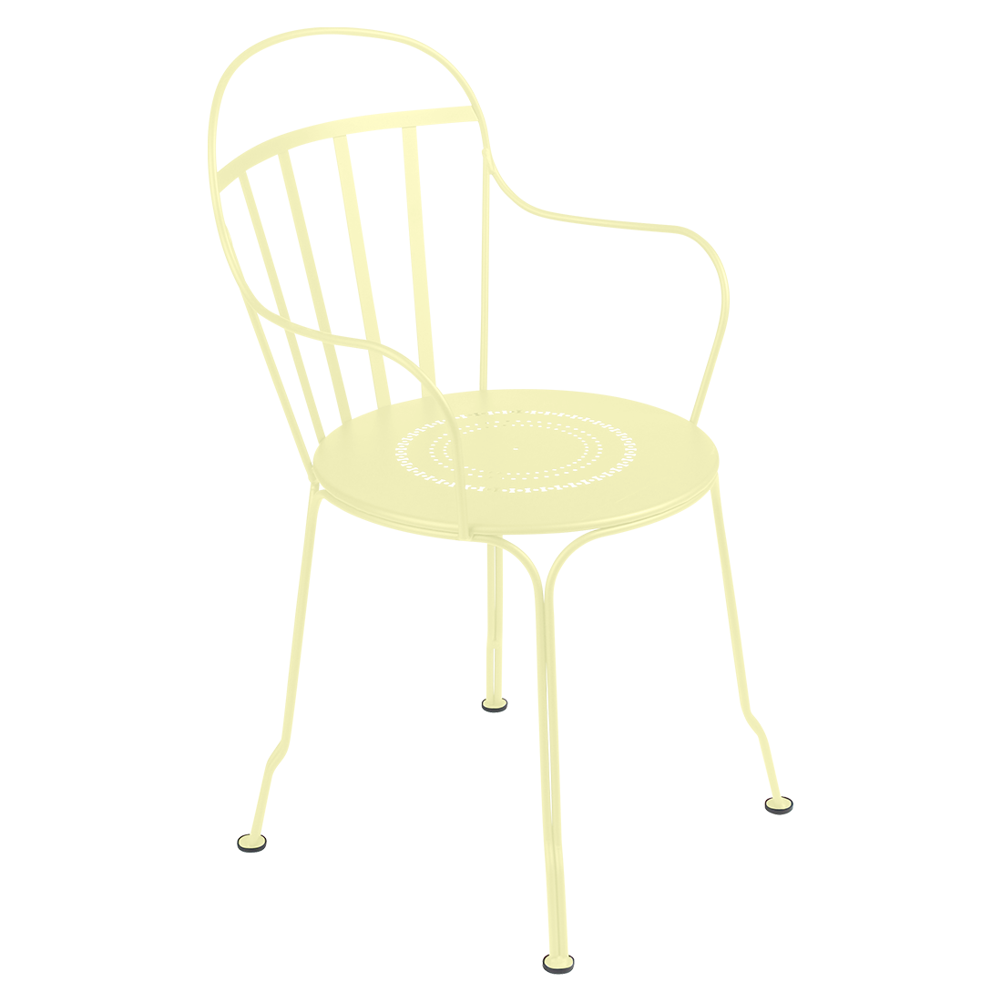 Fauteuil Louvre — Citron givré