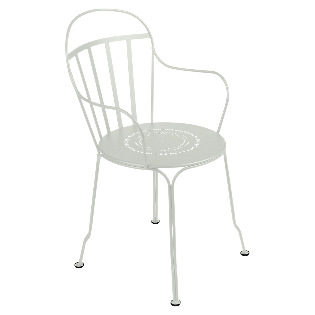 Fauteuil Louvre — Gris argile