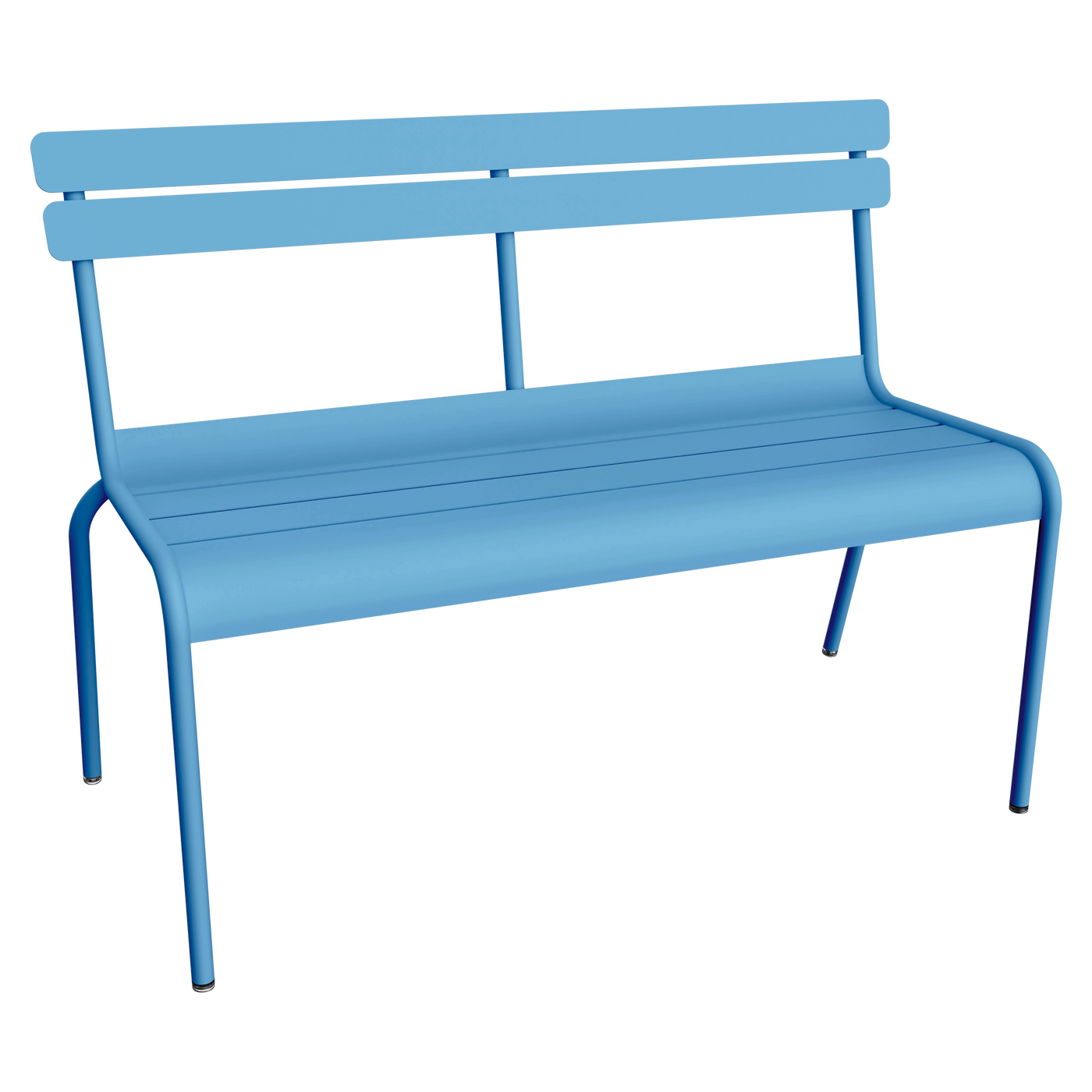 Banc Luxembourg À Dossier 2/3 places — Bleu maya