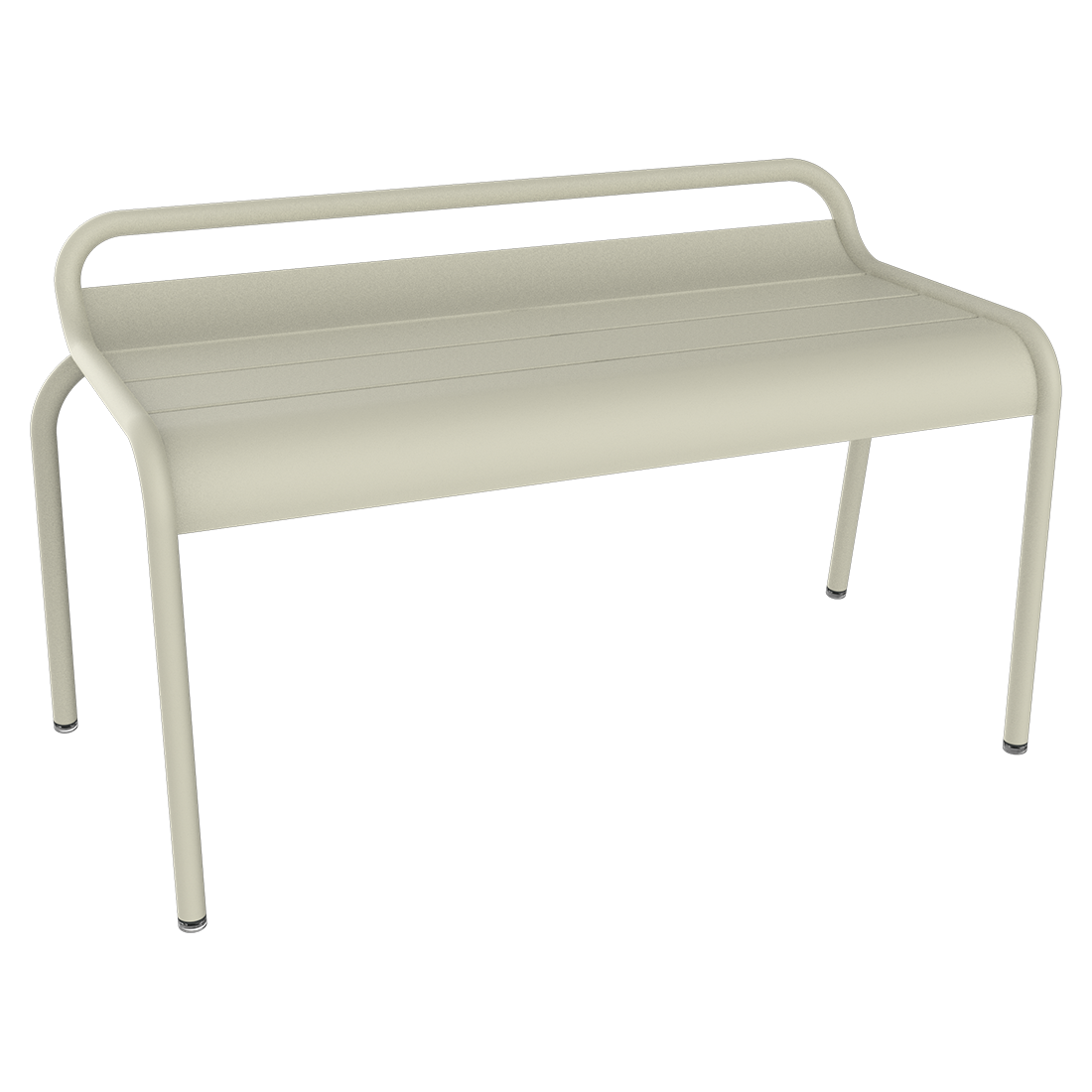 Banc Luxembourg Compact — Gris argile