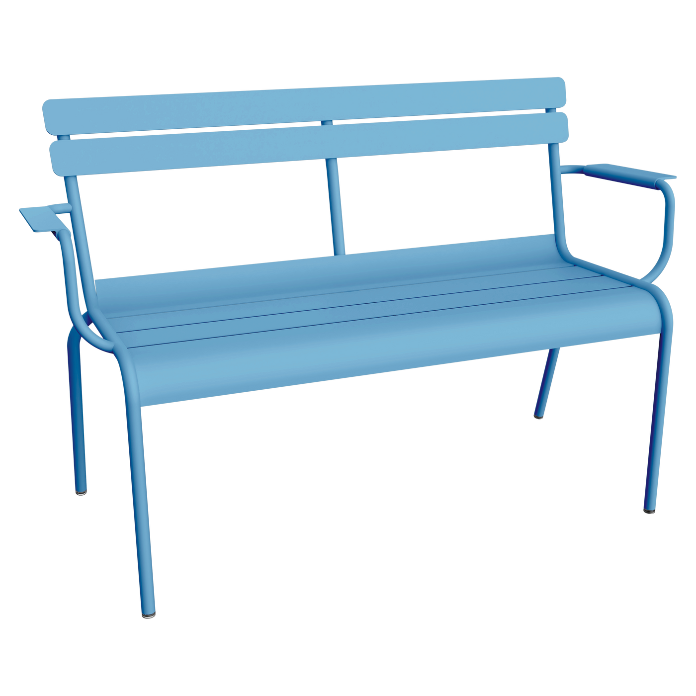 Banc Luxembourg de Jardin 2 places — Bleu maya