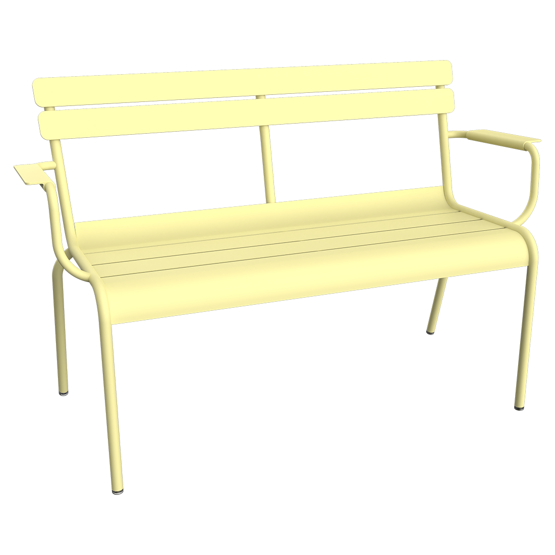 Banc Luxembourg de Jardin 2 places — Citron givré