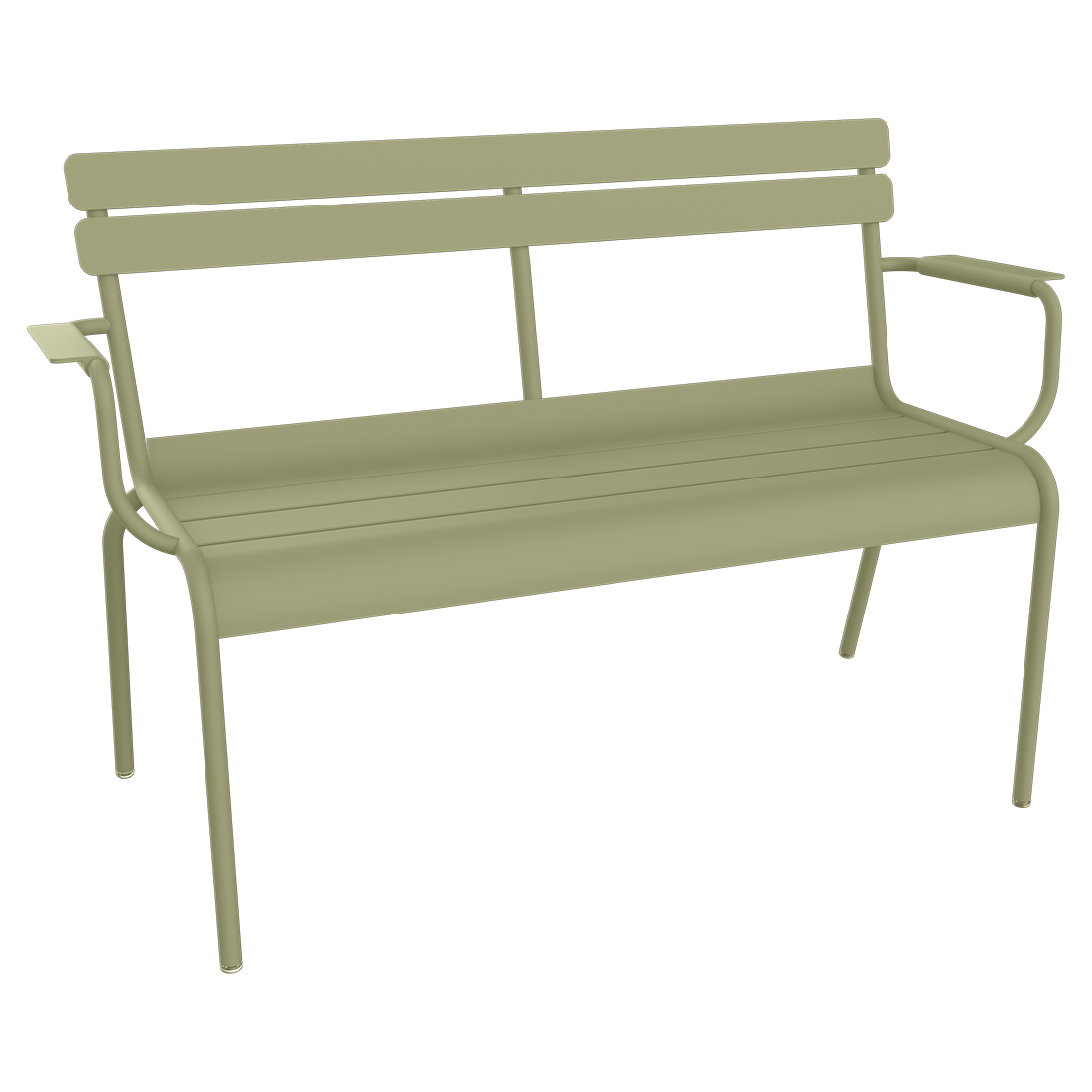 Banc Luxembourg de Jardin 2 places — Vert tilleul