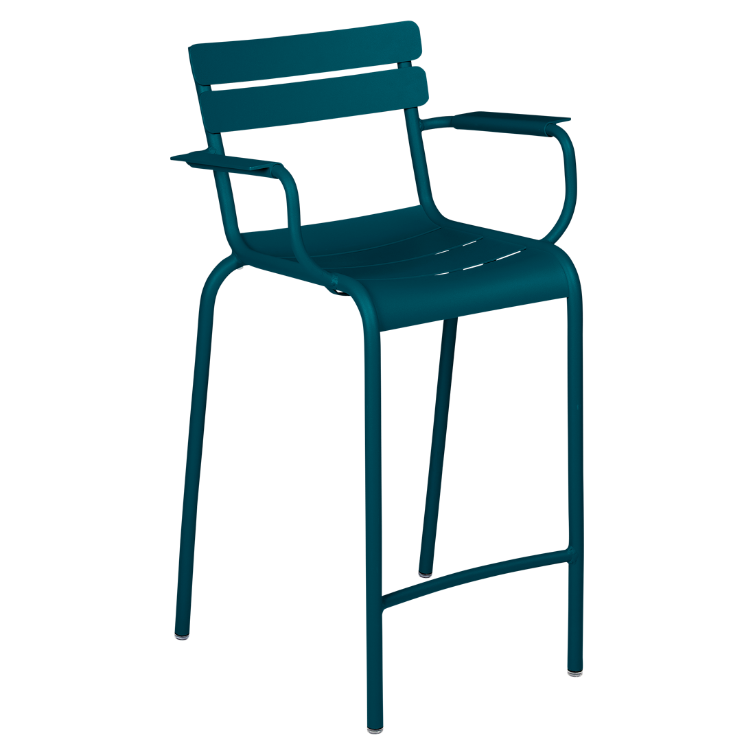 Fauteuil Luxembourg Haut — Bleu acapulco