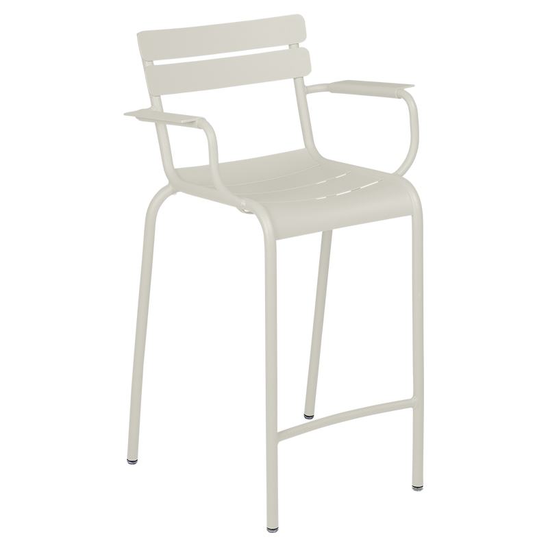 Fauteuil Luxembourg Haut — Gris argile