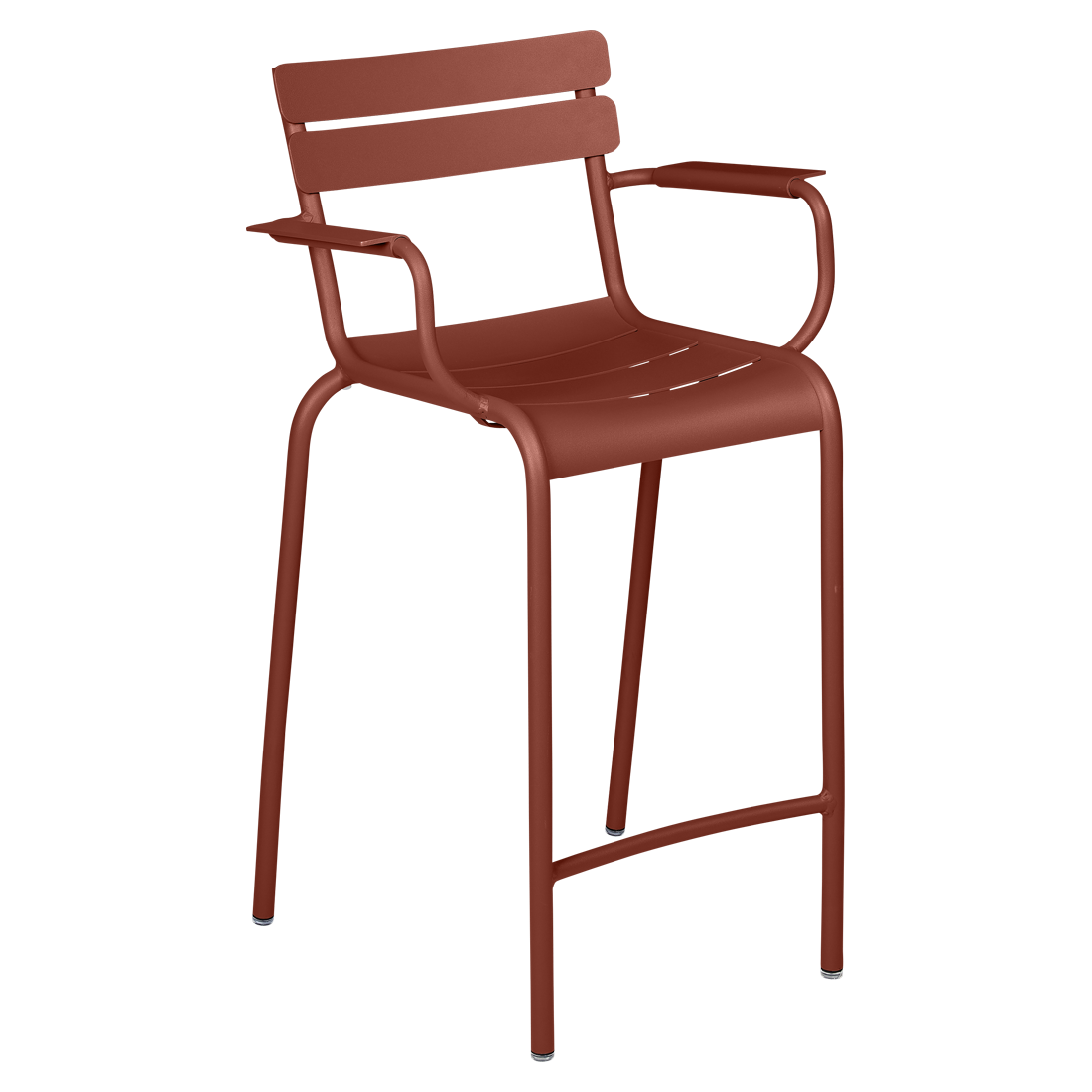 Fauteuil Luxembourg Haut — Ocre rouge