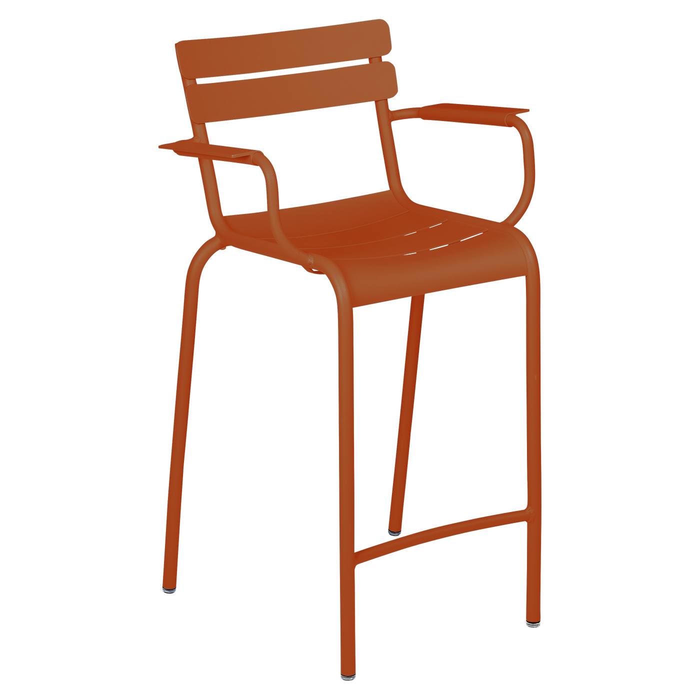Fauteuil Luxembourg Haut — Orange confite