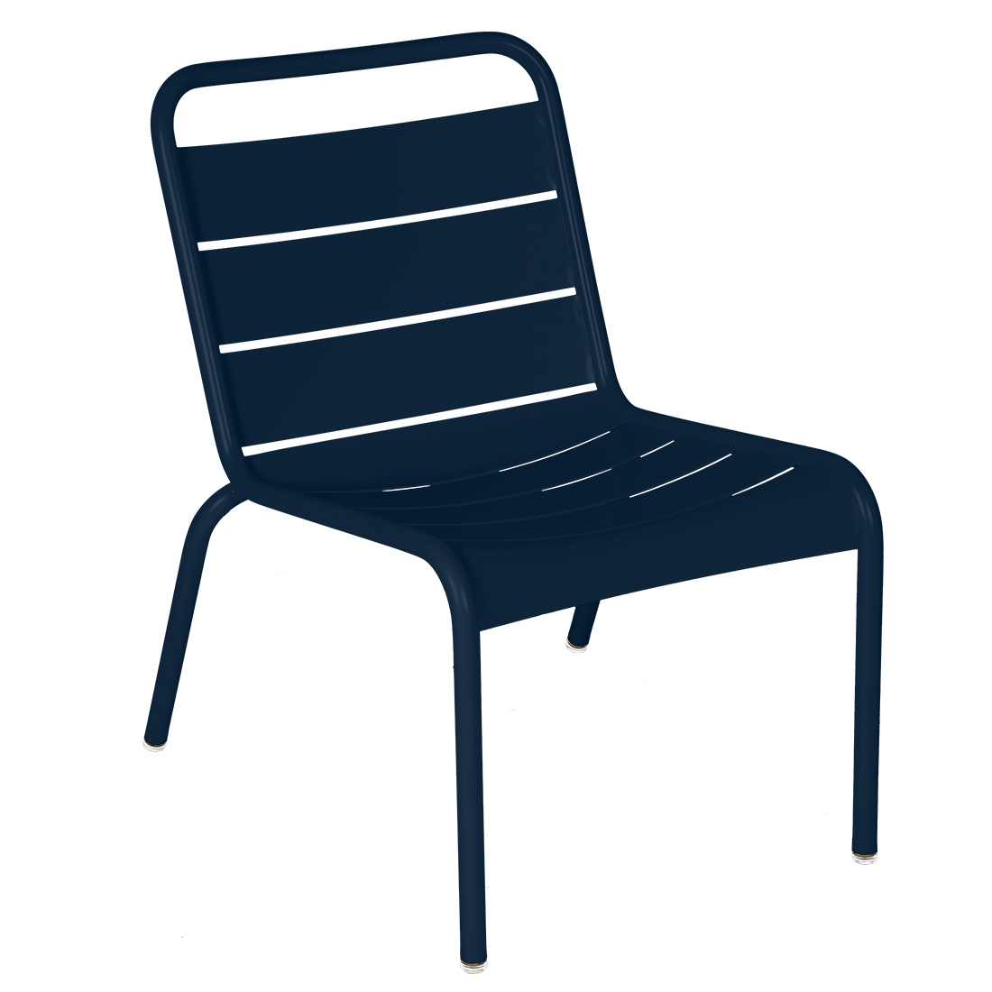 Chaise Luxembourg Lounge — Bleu abysse