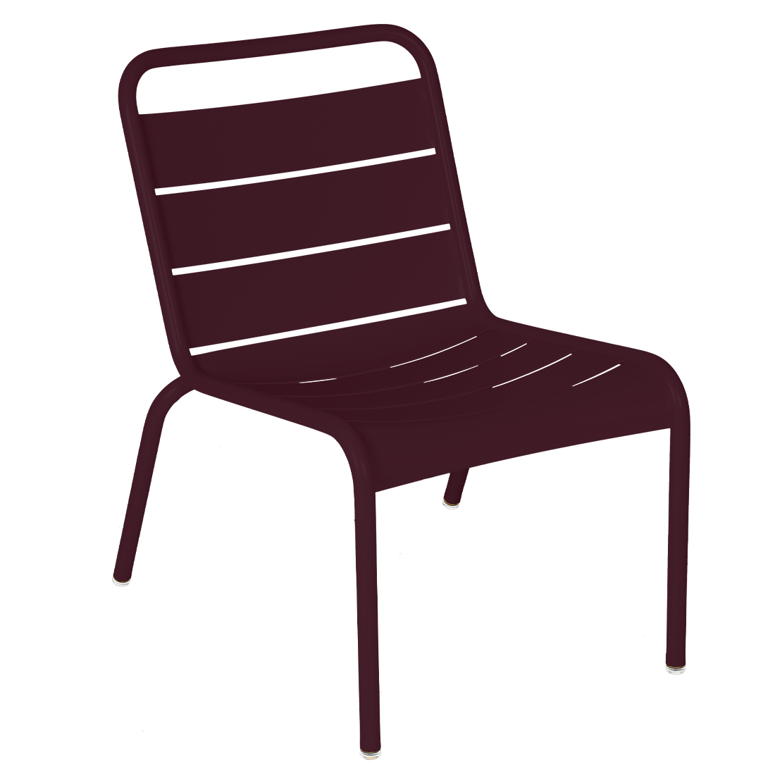 Chaise Luxembourg Lounge — Cerise noire