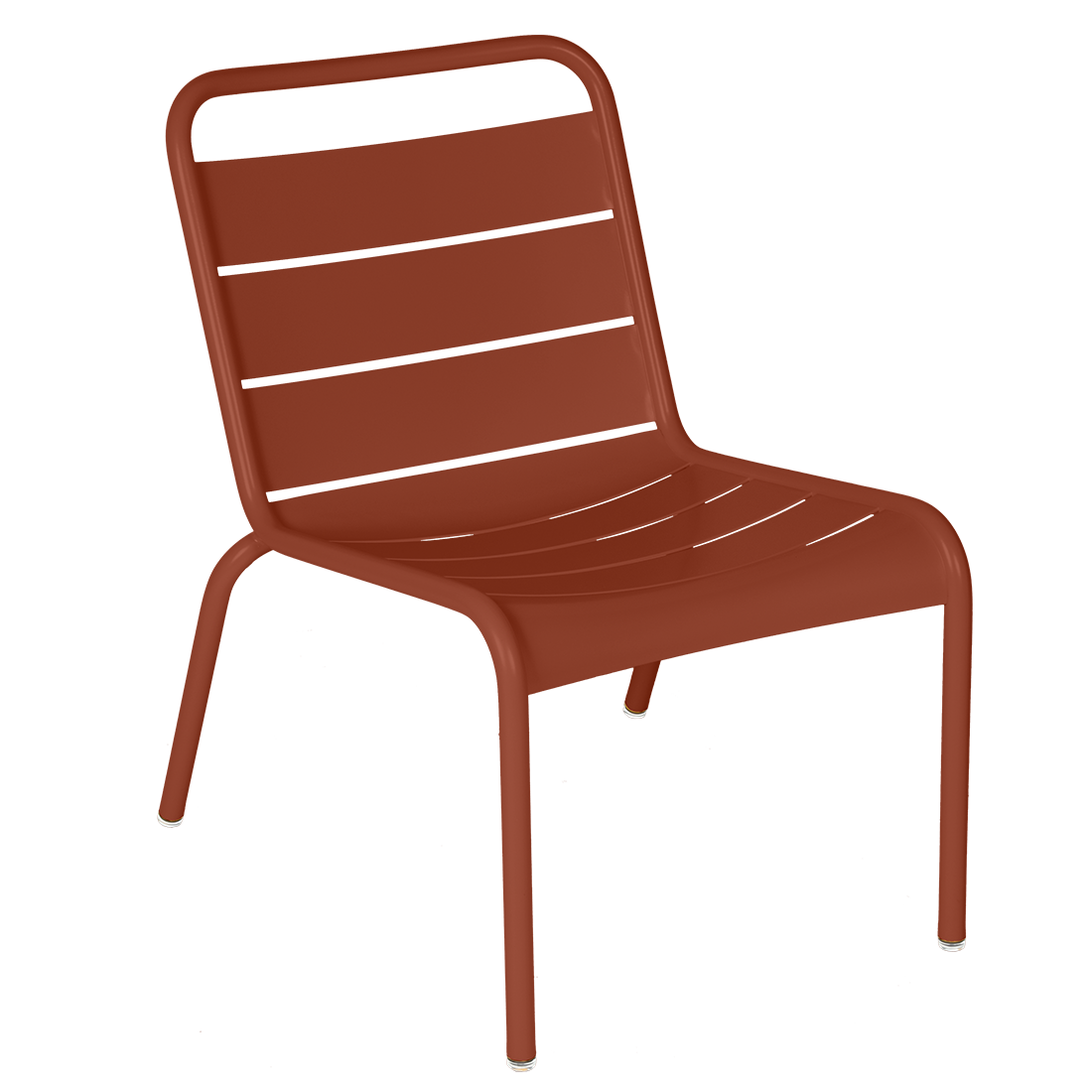 Chaise Luxembourg Lounge — Ocre rouge