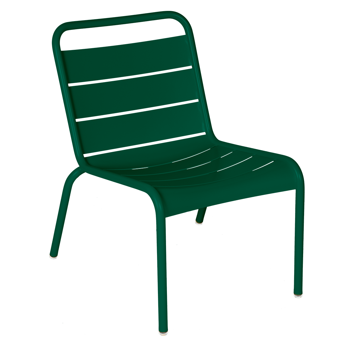 Chaise Luxembourg Lounge — Vert cèdre