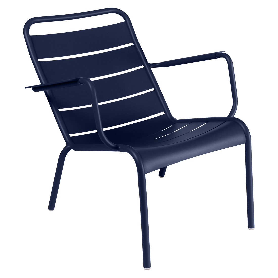 Fauteuil Luxembourg Bas — Bleu abysse