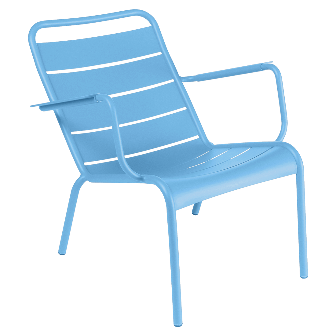 Fauteuil Luxembourg Bas — Bleu maya