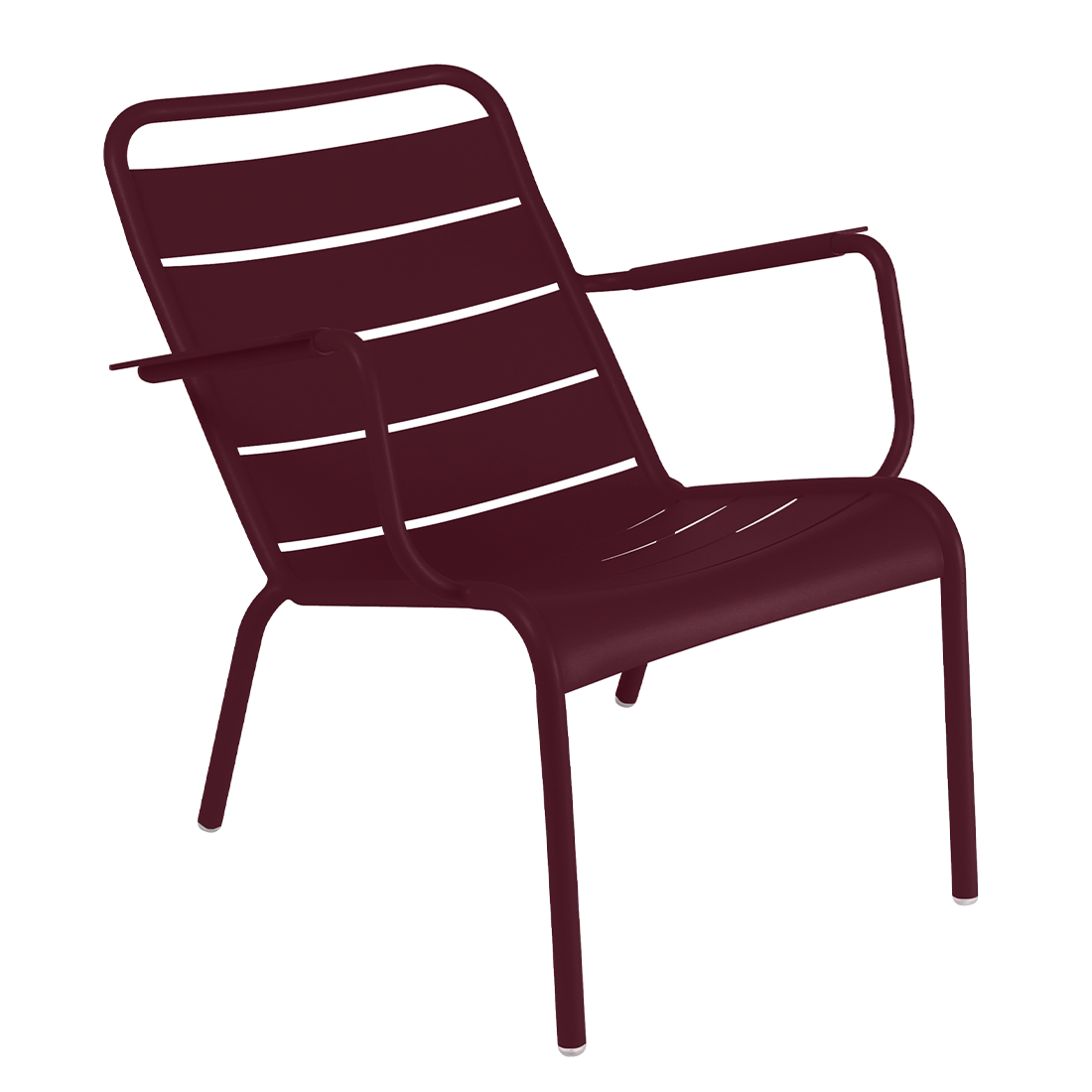 Fauteuil Luxembourg Bas — Cerise noire