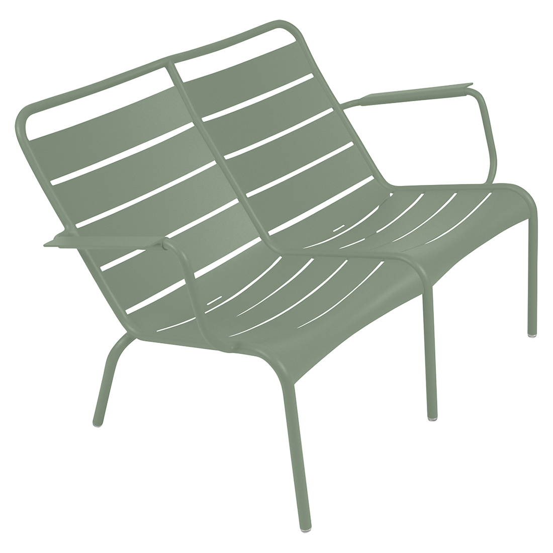 Fauteuil Luxembourg Bas Duo — Cactus