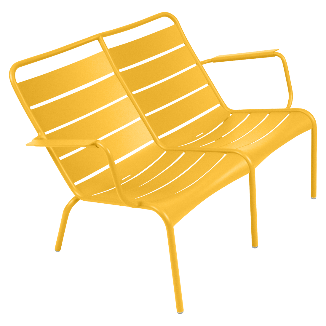Fauteuil Luxembourg Bas Duo — Miel