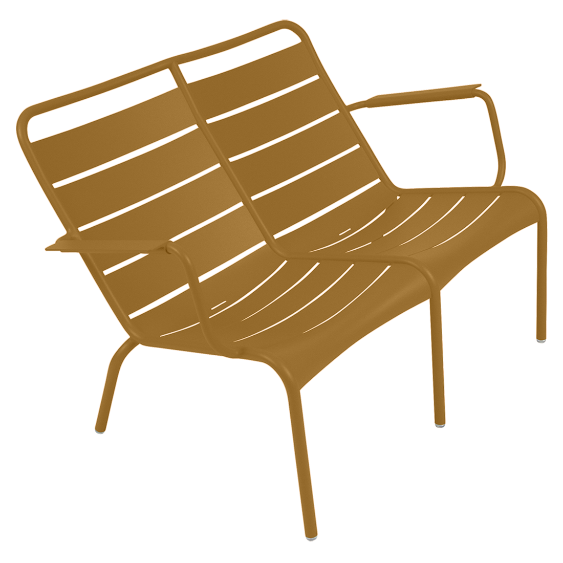 Fauteuil Luxembourg Bas Duo — Pain d'épices
