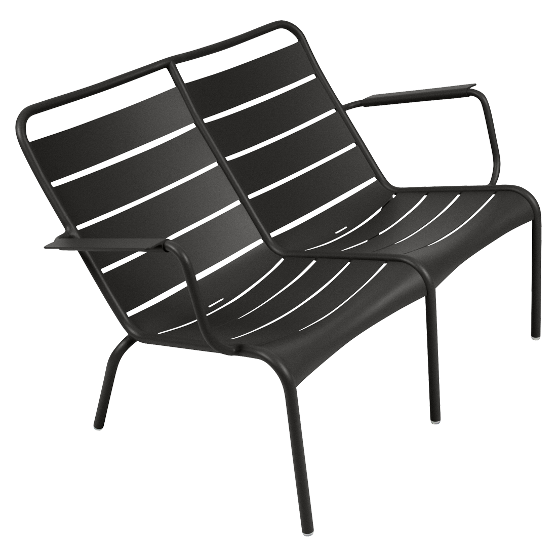 Fauteuil Luxembourg Bas Duo — Réglisse