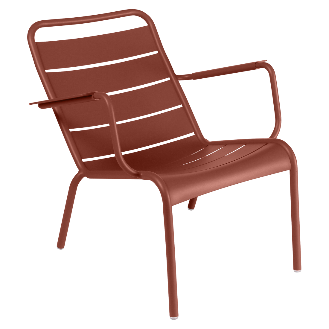 Fauteuil Luxembourg Bas — Ocre rouge