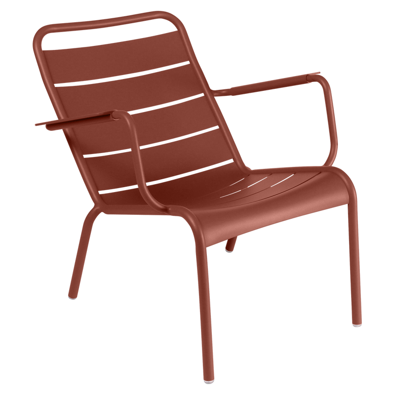 Fauteuil Luxembourg Bas — Ocre rouge