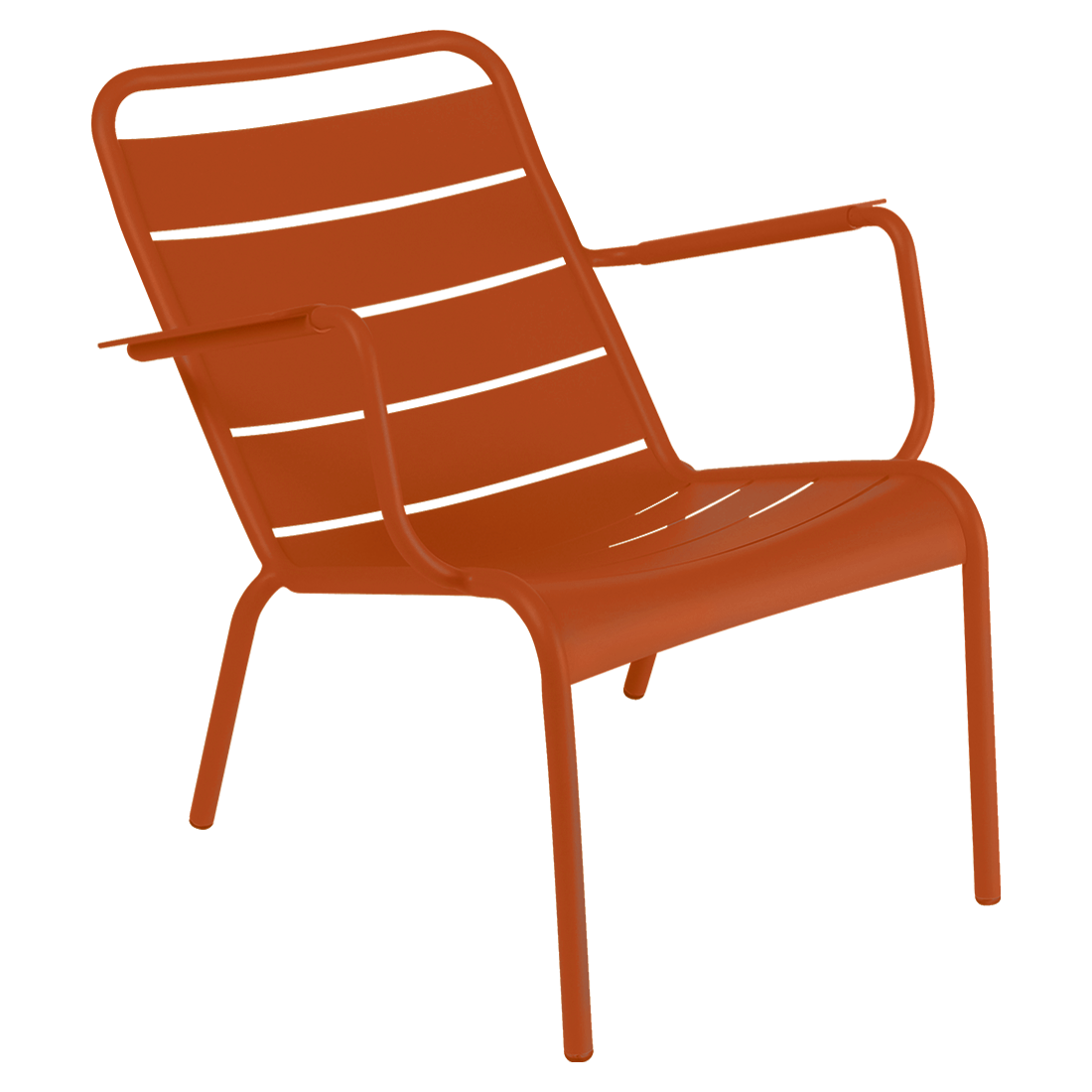 Fauteuil Luxembourg Bas — Orange confite