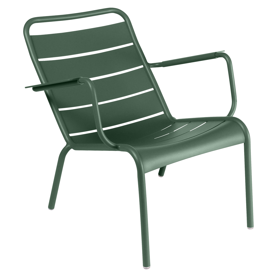 Fauteuil Luxembourg Bas — Vert cèdre