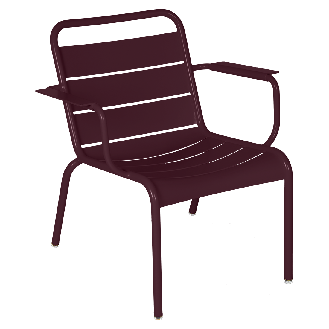 Fauteuil Luxembourg Lounge — Cerise noire