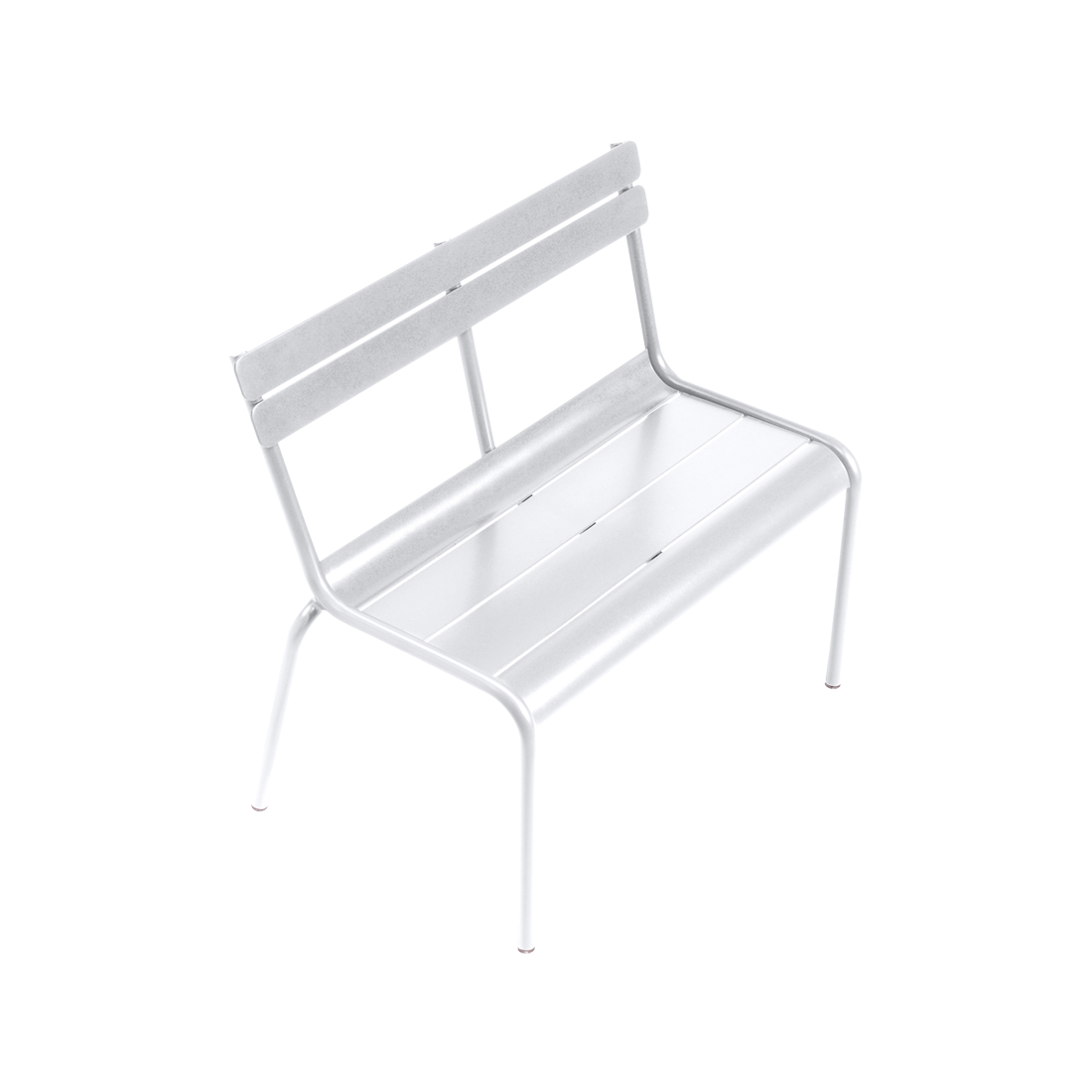 Banc Luxembourg Kid — Blanc coton